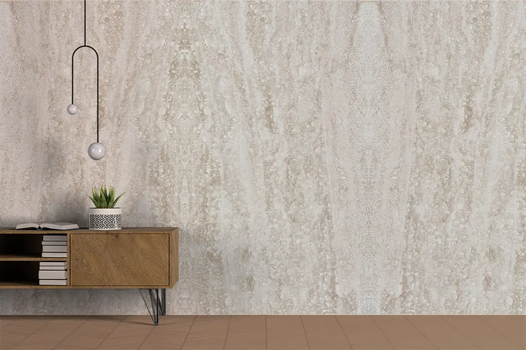 Cream Wavy Travertine
