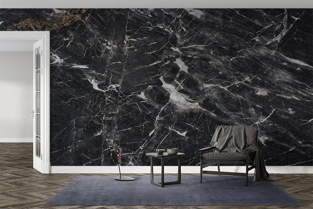 3D Black Marble