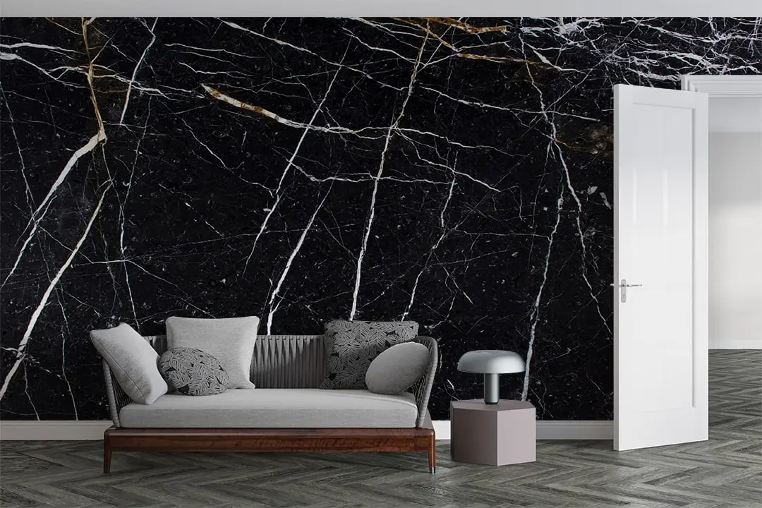 Galaxy Black Marble