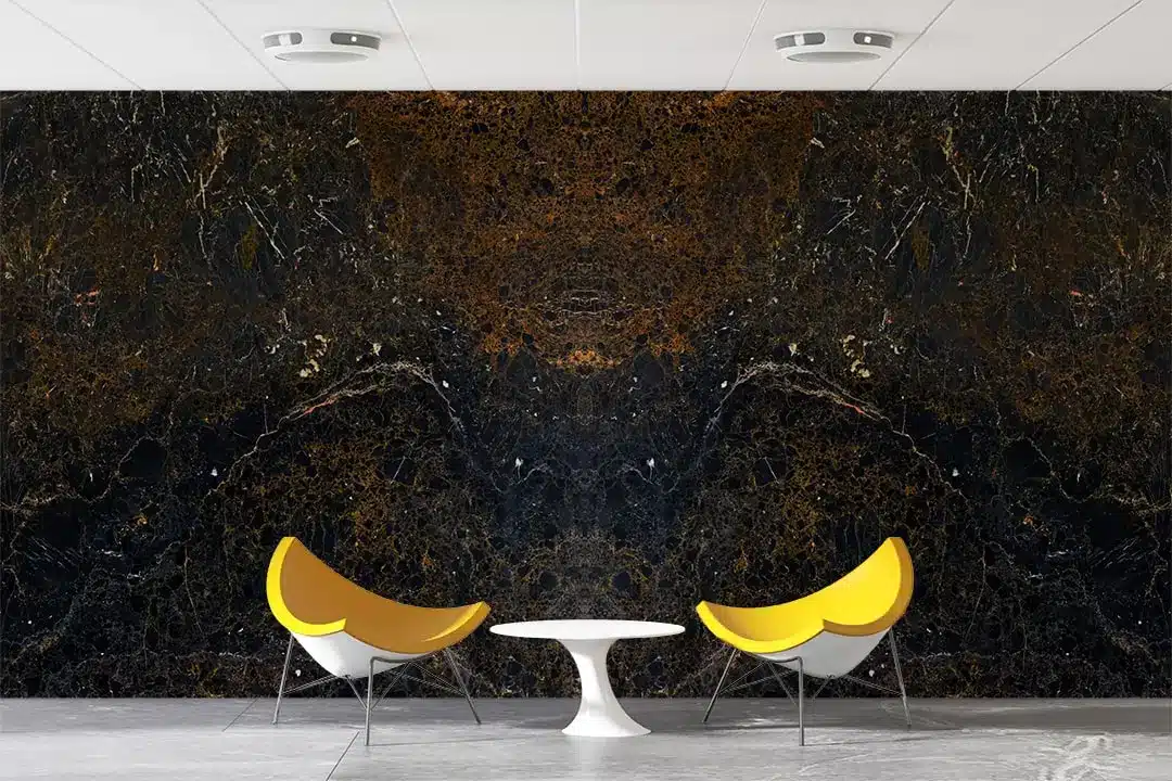 Golden Black Marble
